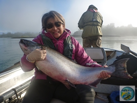 Fotos da pesca esportiva em Chaiten no Chile